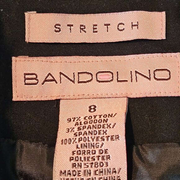 Bandolino Dark Brown Women's Blazer NWT Size 8 - Picture 6 of 8